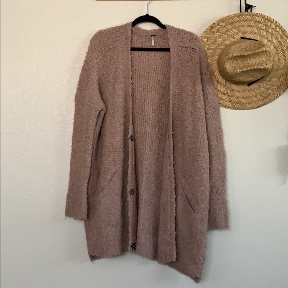Free People Oversized Cardigan